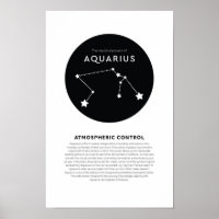 Mystischer Power von Aquarius Astrology Star Zodia