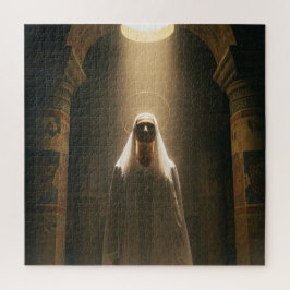 Mystischer reiner Geist im antiken unbekannten Tem Puzzle