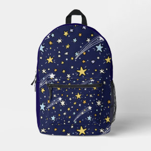 Mystischer Sternenhimmel-Reiserucksack Bedruckter Rucksack