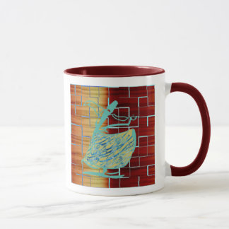 mystischer Sufi-Tanz auf einer Tasse