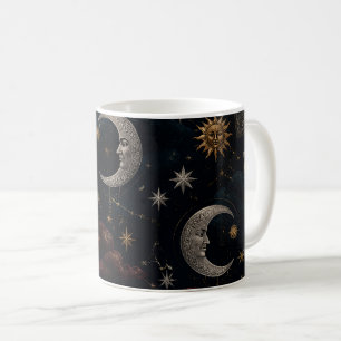 Mystischer Tarot Mond Becher Kaffeetasse