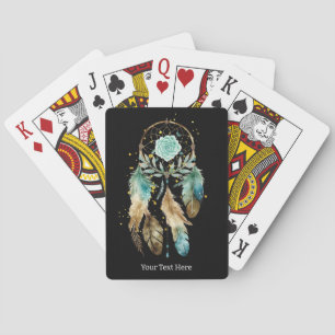 Mystischer Traumfänger Spirituell Metaphysisch Tür Spielkarten