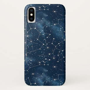 Mystischer Türkis Weiß Kosmische Sterne Nebel Case-Mate iPhone Hülle