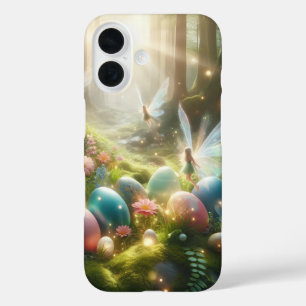 Mystischer Wald Fee Magischer Frühling Eier iPhone 16 Hülle