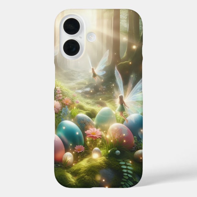 Mystischer Wald Fee Magischer Frühling Eier Case-Mate iPhone Hülle (Rückseite)