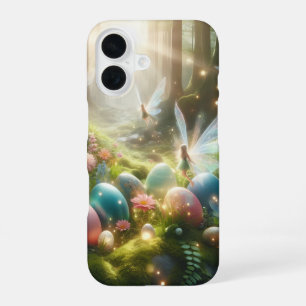 Mystischer Wald Fee Magischer Frühling Eier iPhone 16 Hülle