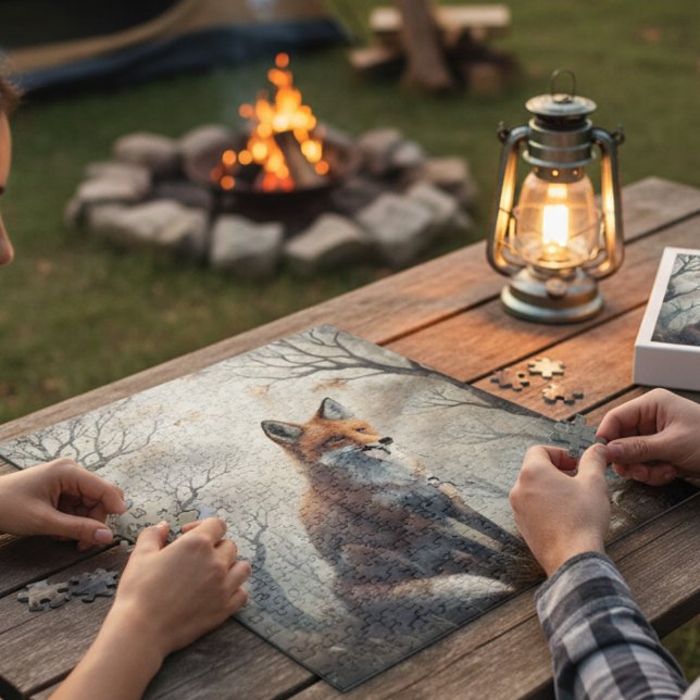 Mystischer Wald Fuchs Puzzle (Von Creator hochgeladen)