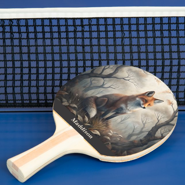Mystischer Wald Fuchs Tischtennis Schläger (InSitu)