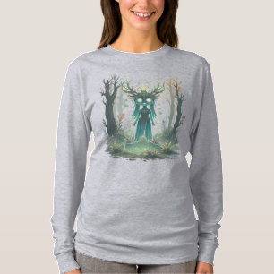 Mystischer Waldgeist Ätherisches Cottagecore-Zaube T-Shirt
