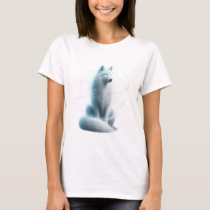 Mystischer Weißer Wolf - Wächter des Geistes T-Shirt