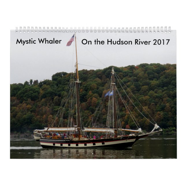 Mystischer Whaler auf dem Hudson 2017 Kalender (Titelbild)