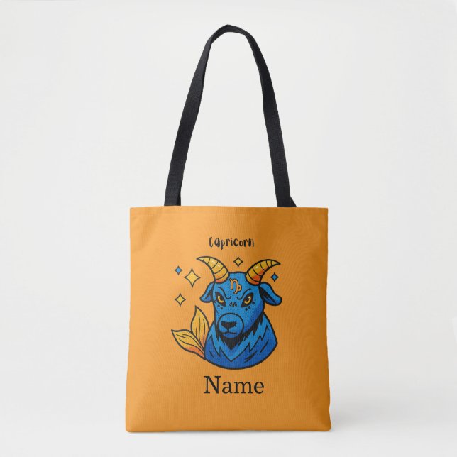 Mystischer Zodiak Steinbock Seebock Astrologie (Vorderseite)