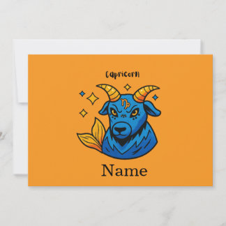 Mystischer Zodiak Steinbock Seebock Astrologie Einladung