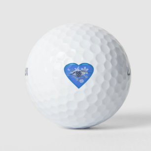 Mystisches Augapherz Golfball