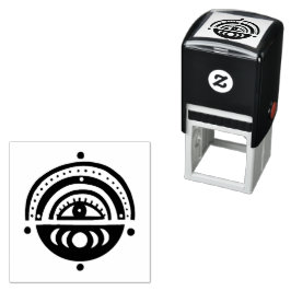 Mystisches Auge Magisches Elegantes geometrisches  Permastempel