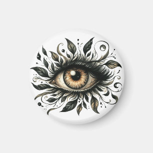 Mystisches Auge Magnet Surrealer Kunstkühlschran