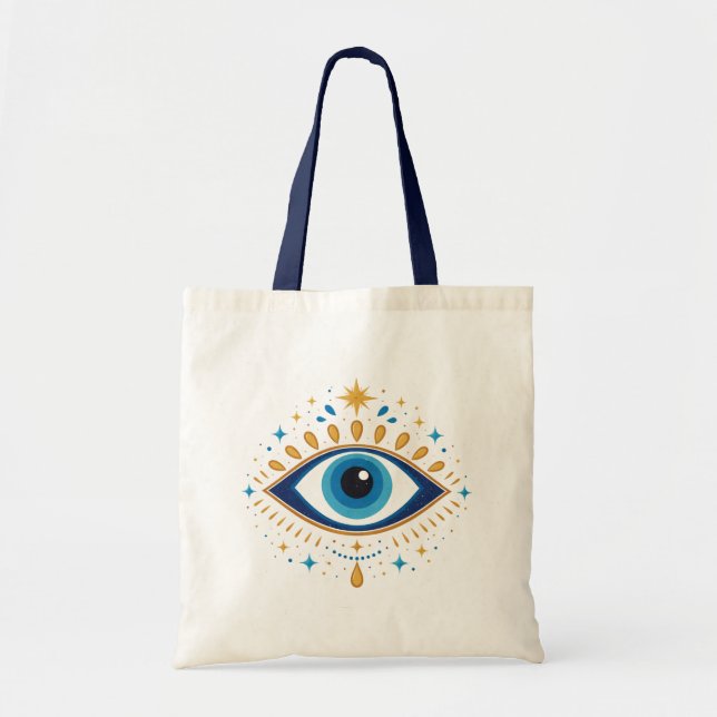 Mystisches Auge Tragetasche (Vorne)