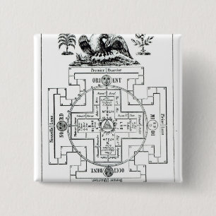 Mystisches Diagramm von Solomons Button