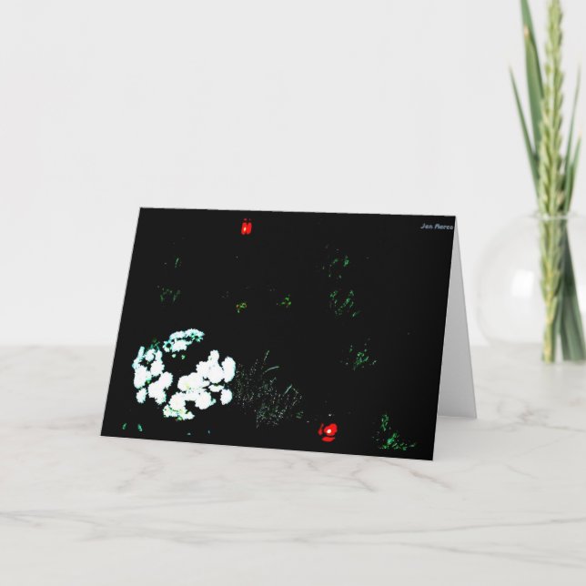 Mystisches Dreieck Karte (Vorderseite)