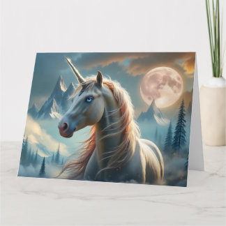 Mystisches Einhorn in verzauberten Bergen Karte