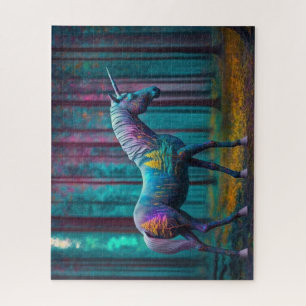 Mystisches Einhorn Puzzle