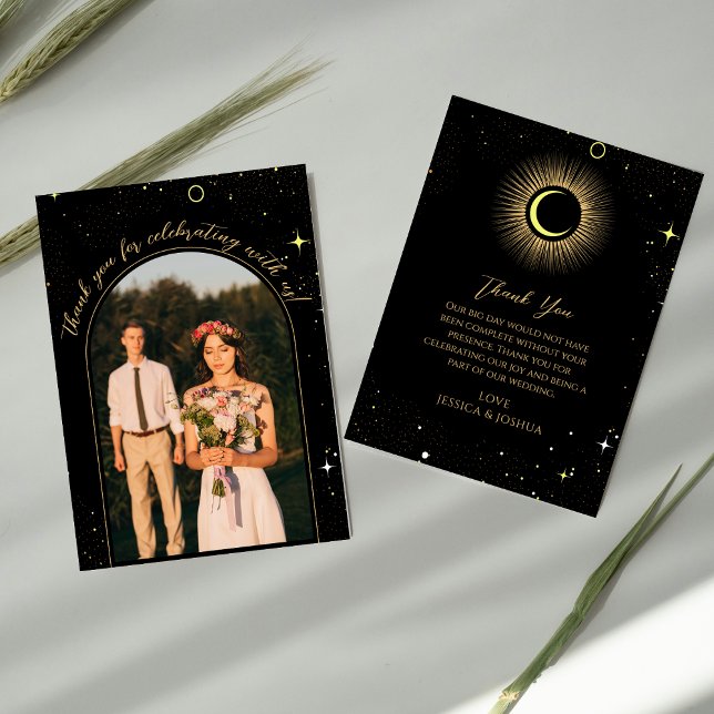 Mystisches Foto der Himmelsmuschel Dankeskarte (Von Creator hochgeladen)