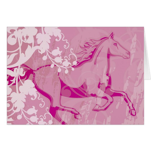 Mystisches Garten-Pferd (Vorderseite (Horizontal))