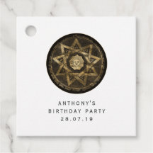 Mystisches Gold und schwarz-gotische Fantasie