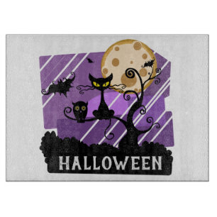 Mystisches Halloween Schneidebrett