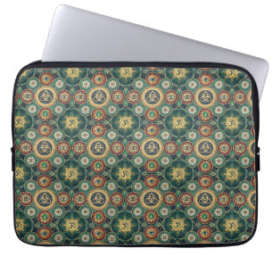 Mystisches heiliges Design - spirituelles Mandala- Laptopschutzhülle