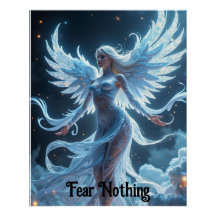 Mystisches Himmelsflügge-Nymph-Poster