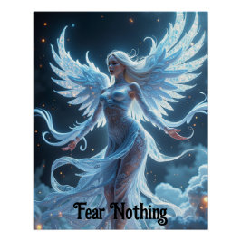 Mystisches Himmelsflügge-Nymph-Poster Poster