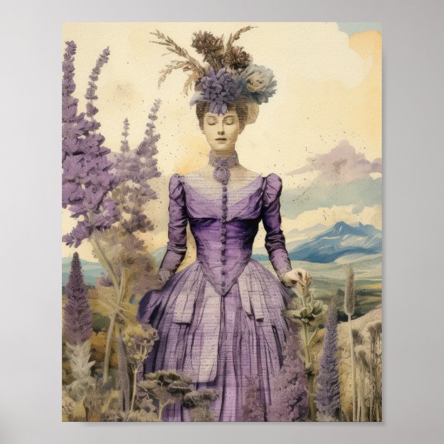 Mystisches himmlisches Kunstposter | Boho Hexen  Poster (Vorne)