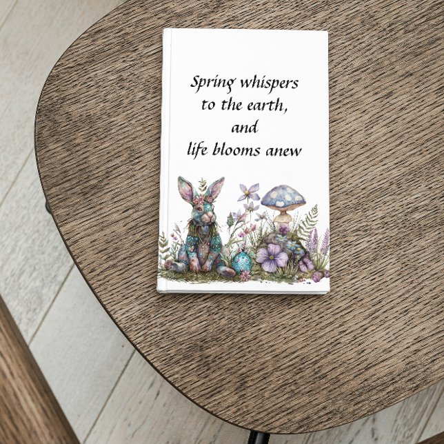 Mystisches Kaninchen mit Pilzen Notizblock (Von Creator hochgeladen)