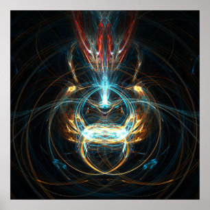 Mystisches Licht - Poster