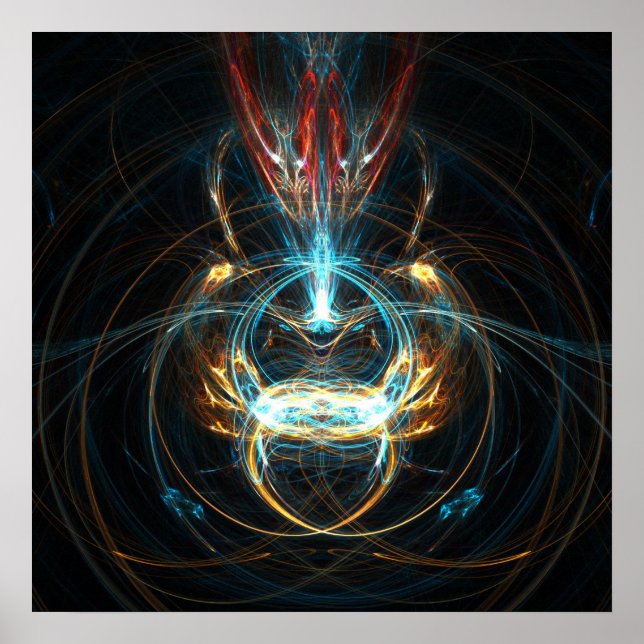 Mystisches Licht - Poster (Vorne)