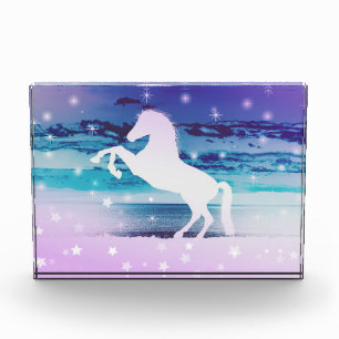 Mystisches Pferd Fotoblock