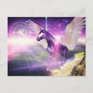 Mystisches Pferd Postkarte