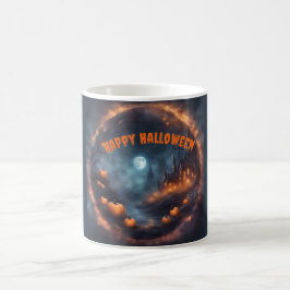 Mystisches Portal nach Halloween City  Kaffeetasse