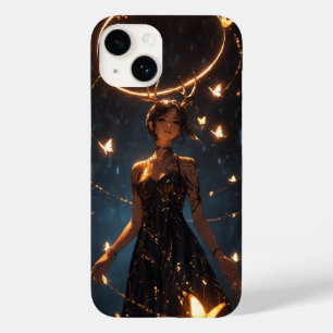 Mystisches Reh Mädchen iPhone 14 Case - Fantasy An