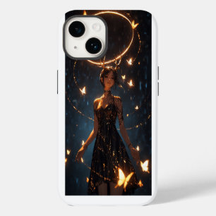 Mystisches Reh Mädchen iPhone 14 Case - Fantasy An Hülle