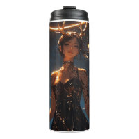 Mystisches Reh-Mädchen-Tasse - Fantasy-Anime-Frau