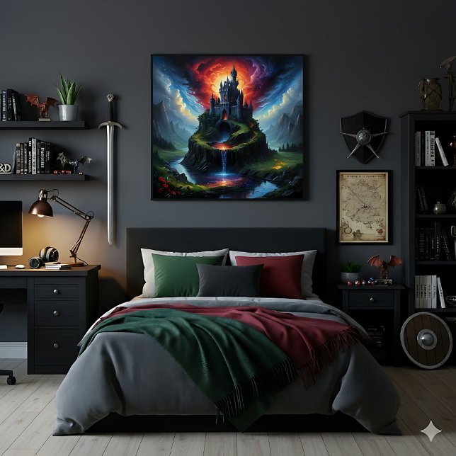 Mystisches Schloss der Träume Poster (Von Creator hochgeladen)
