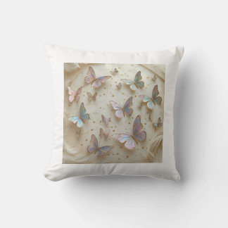 Mystisches Schmetterlings-Sternbild T-Shirt Kissen