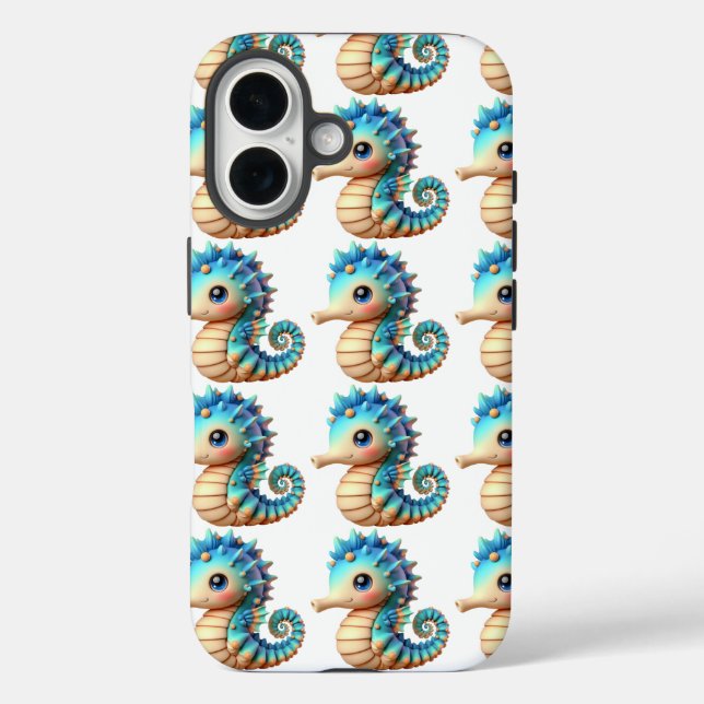 Mystisches Seepferd im Ozean Case-Mate iPhone Hülle (Rückseite)