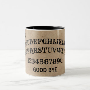 Mystisches sprechendes Geistbrett Zweifarbige Tasse