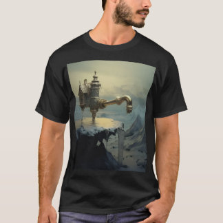 mystisches surreales wasserarmes-Über-T-Shirt T-Shirt