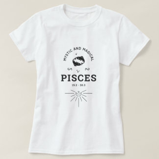 Mystisches und magisches Zodiakzeichen T-Shirt