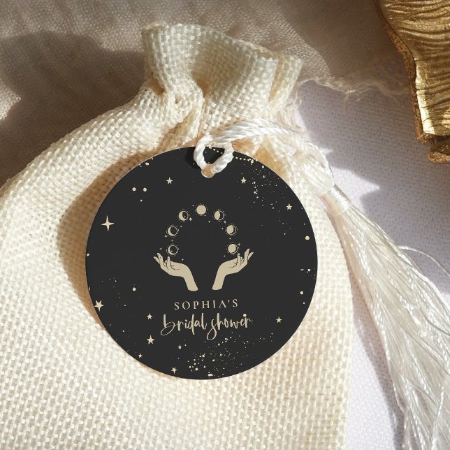 Mystisches Zodiac Tarot Card Celestial Brautparty Geschenkanhänger (Von Creator hochgeladen)
