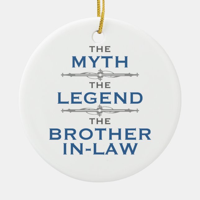 Myth Legend Bruder im Gesetz Keramikornament (Vorne)